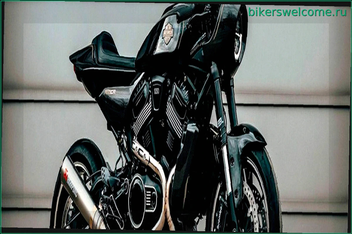 Harley-Davidson RMCR: Детальный взгляд на прототип спорт-кафе рейсера