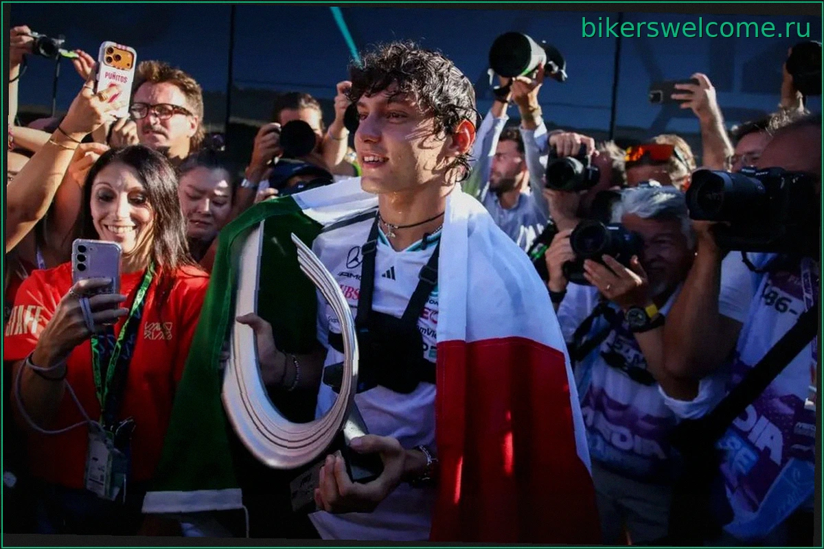 Кими Антонелли не исключает переход в Ferrari на фоне лидерства Mercedes